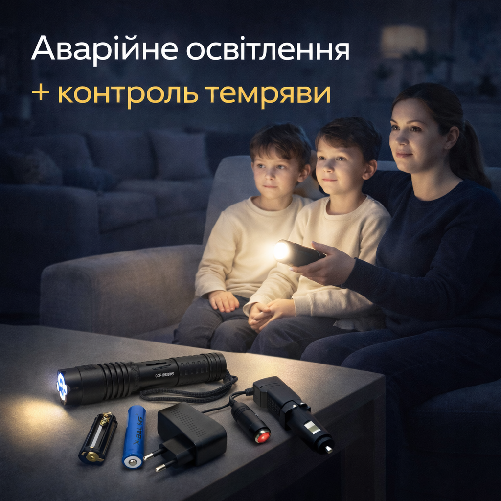 Police BL-1103 — тактичний ліхтар, фото 1